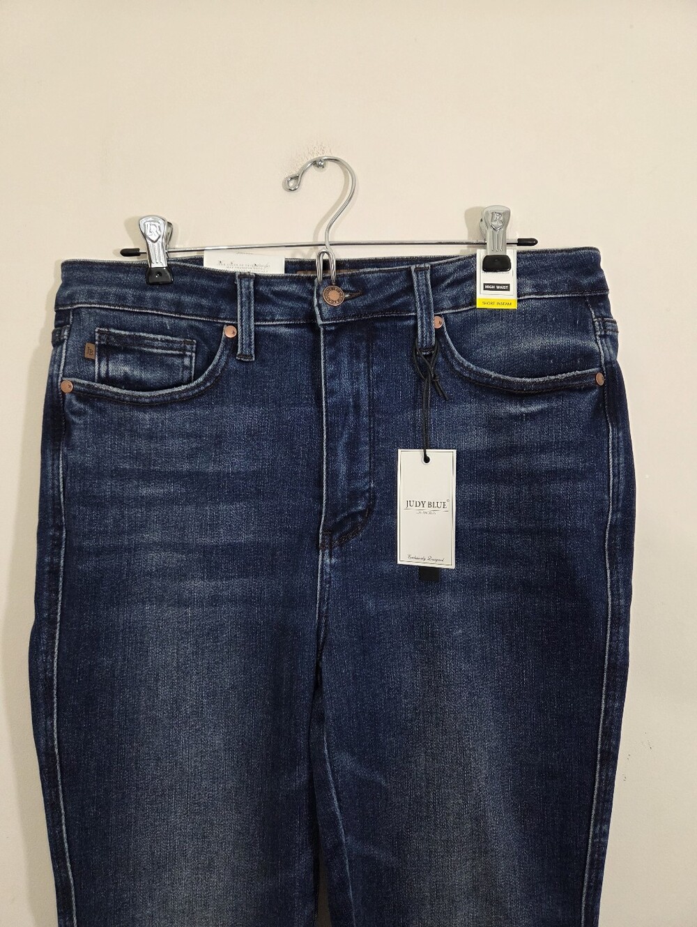 NWT Judy Blue Bootcut Jeans High Rise Tummy Control Size 31 - Picture 3 of 11
